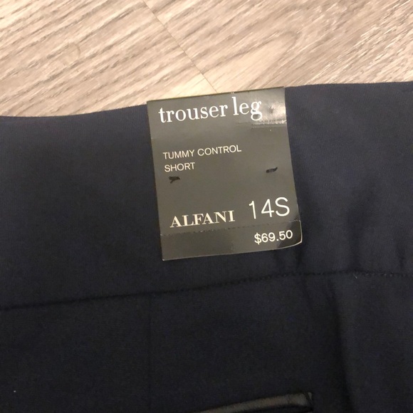 Alfani Navy Blue Trousers. - Picture 2 of 8